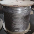 AISI316 7X19 Dia.0.8mm-32mm Stainless steel wire rope